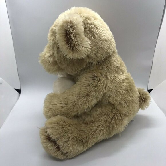Dan Dee Collector's Choice Bear XOXO Heart Stuffed Beige Plush Valentines Day - Picture 5 of 8